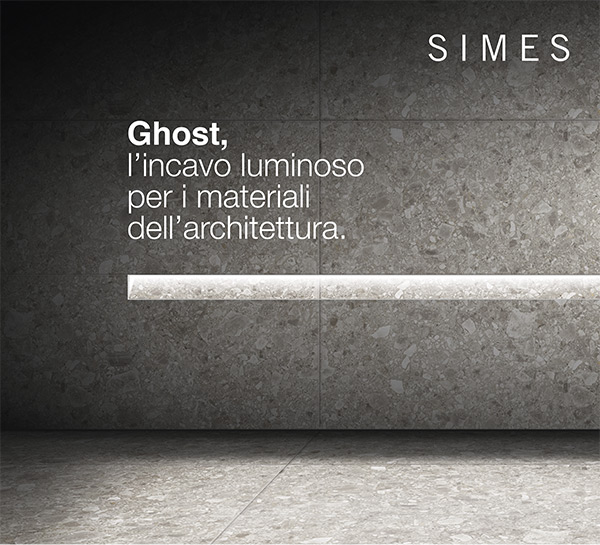 Ghost, l’incavo luminoso per i materiali dell’architettura