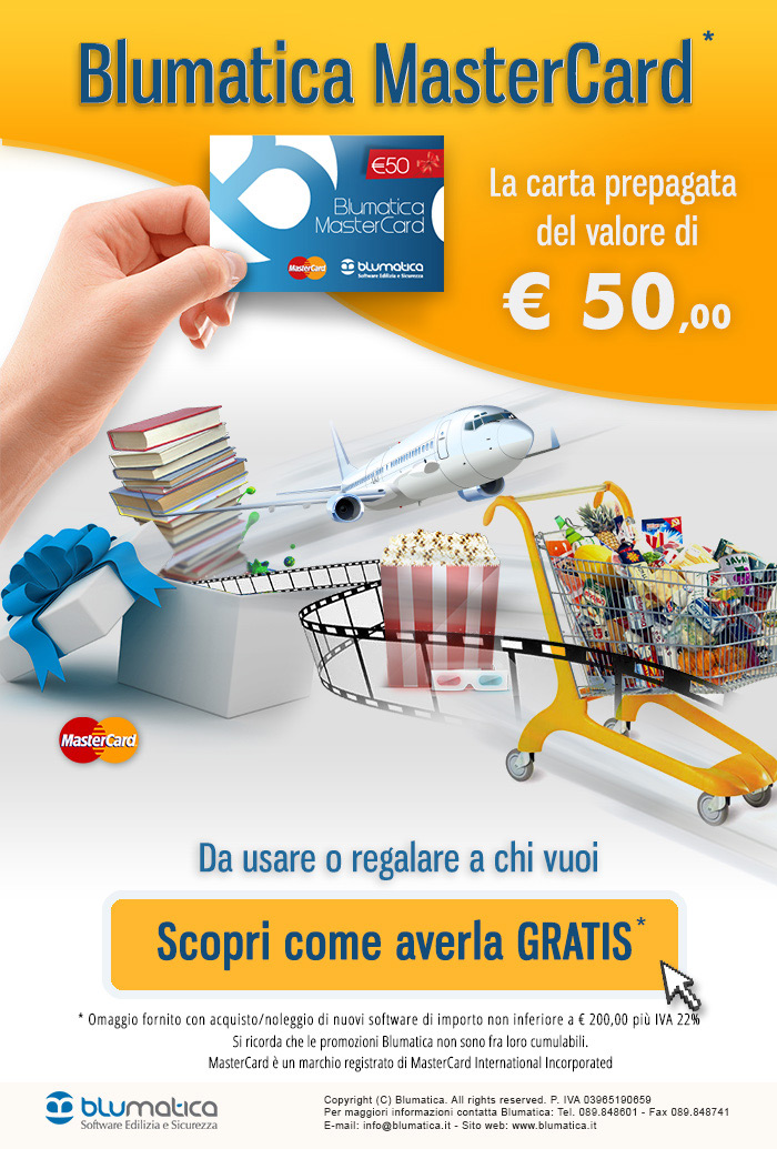 Blumatica ti regala una prepagata usa e getta