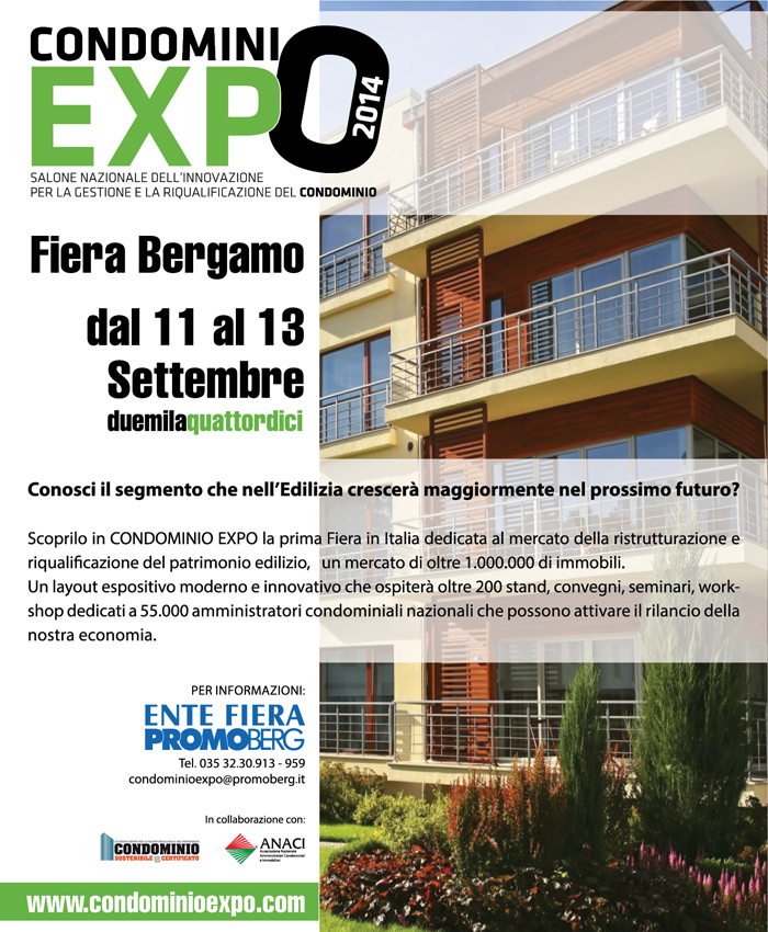 Condominio Expo – 1° Salone nazionale dell'Innovazione per la Gestione del Condominio