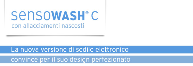 Sensowash con allacciamenti nascosti - La nuova versione di sedile elettronico convince per il suo design perfezionato