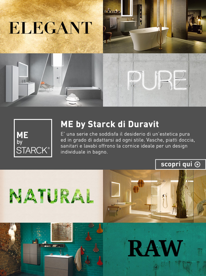 Il tuo bagno, il tuo stile: ME by Starck Duravit