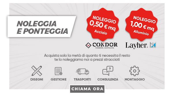 Noleggia e ponteggia