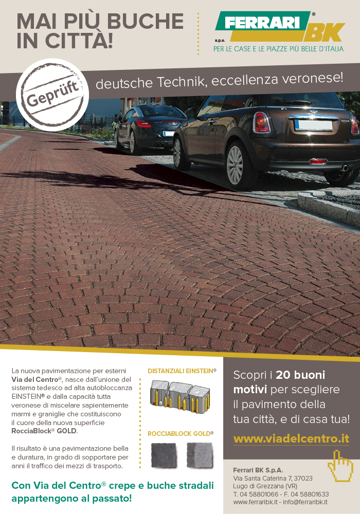 VIA DEL CENTRO: mai più buche in città