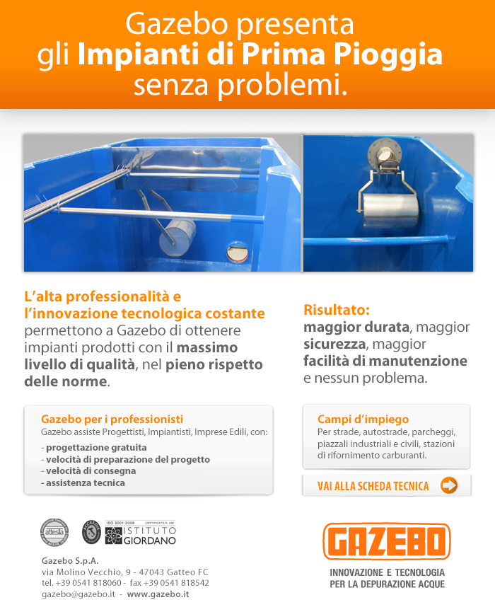 Impianti Prima Pioggia