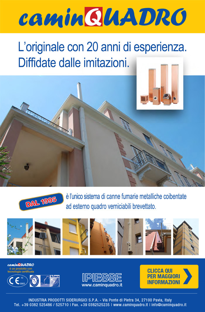 Caminquadro il sistema di canne fumarie originale