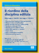 IL RIORDINO DELLA DISCIPLINA EDILIZIA