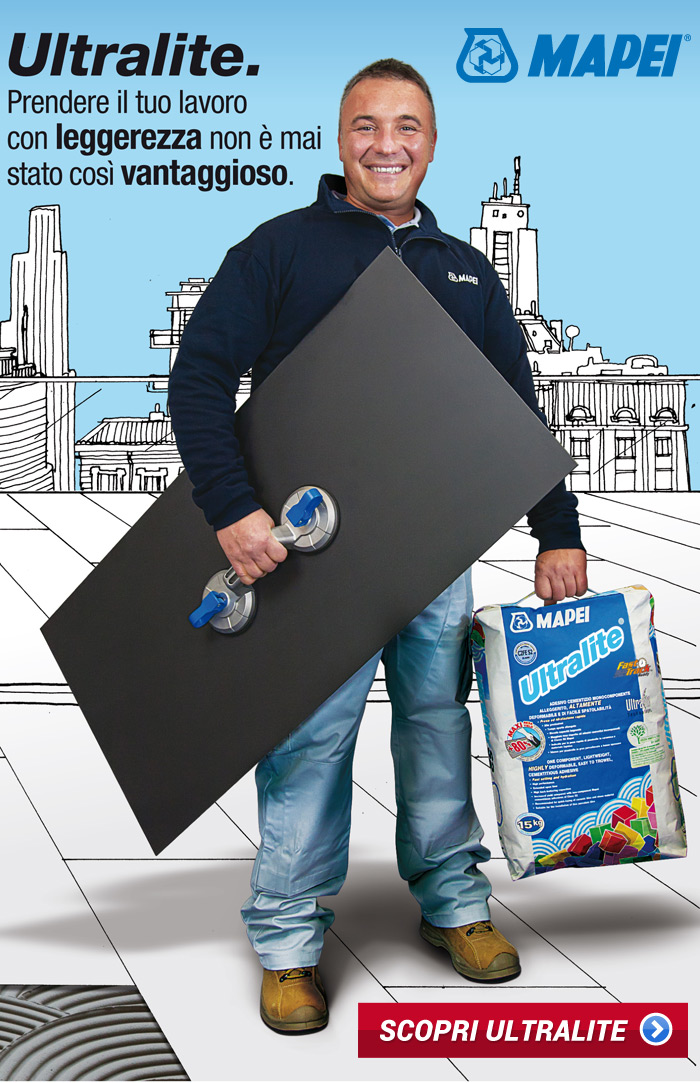 SCOPRI GLI ADESIVI ALLEGGERITI MAPEI