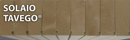 Elementi strutturali di legno senza colle