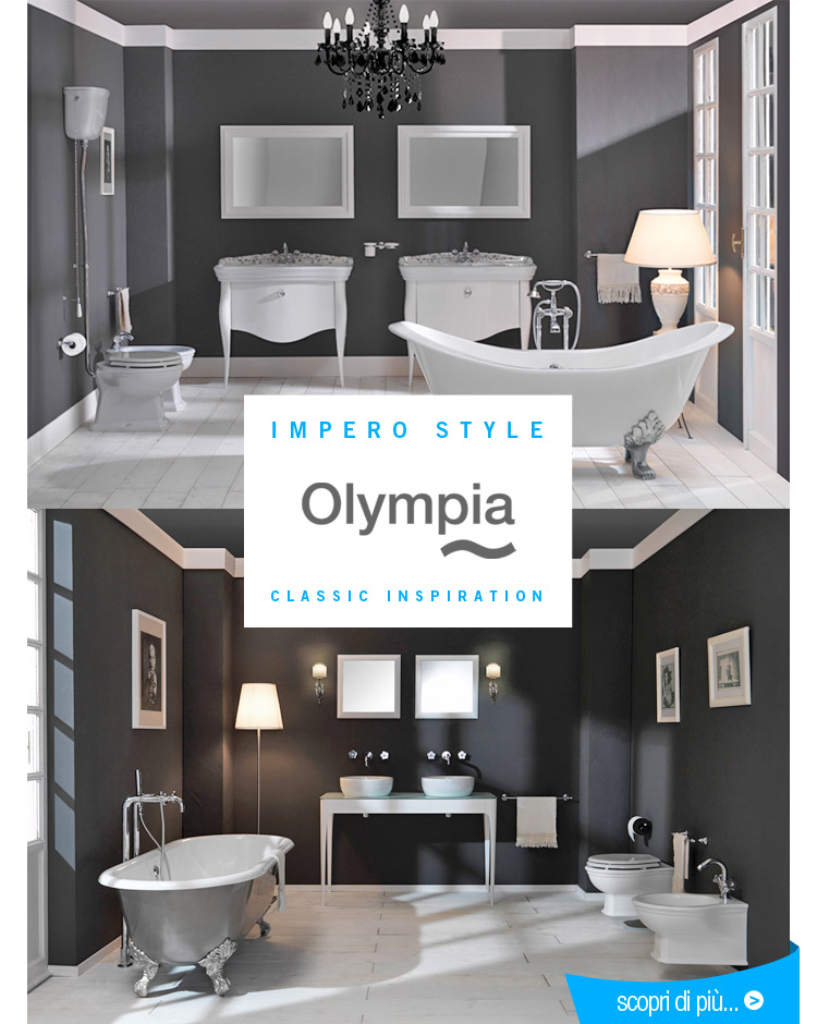 Impero Style di Olympia Ceramica. Classic Inspiration