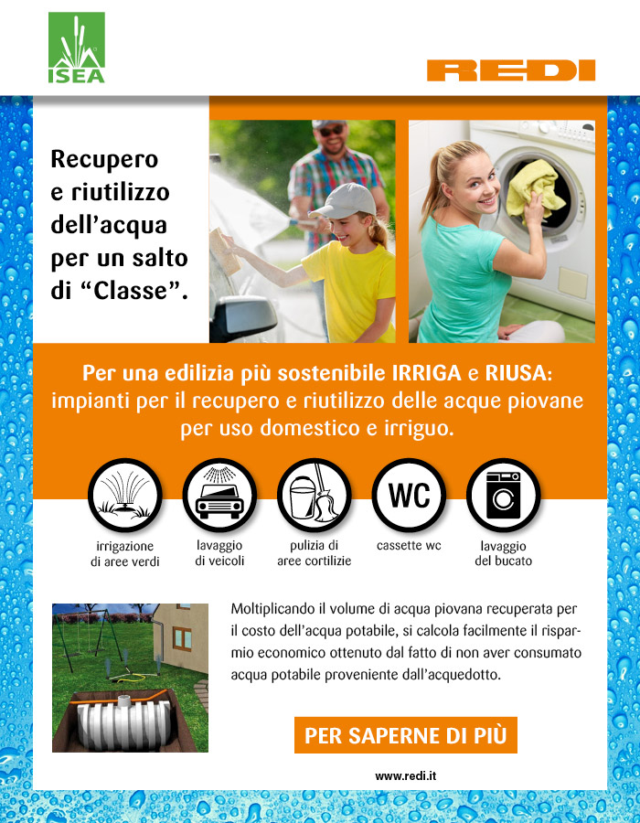 Irriga e Riusa di REDI: recupero dell’acqua per un salto di “Classe”