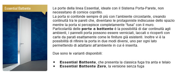 Essential Battente