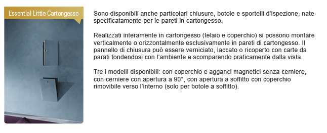 Essentia Little Cartongesso